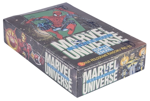 1992 Skybox Impel Marvel Universe Series III Sealed Box With Potential Holograms